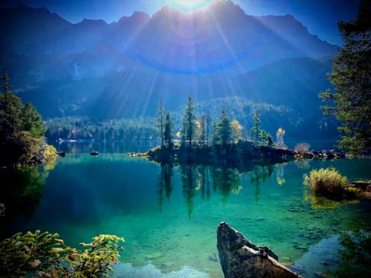 Panoramahaus Hopfner Naehe Zugspitze Und Eibsee Garmisch-Partenkirchen Exteriör bild